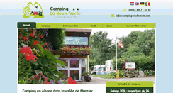 Desktop Screenshot of camping-routeverte.com